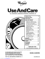 Whirlpool SS385PEE Use And Care Manual