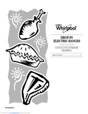 Whirlpool WDE150LVB Use And Care Manual