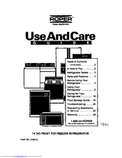 Whirlpool 2183013 Use And Care Manual