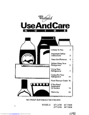 Whirlpool 6ET18DK Use And Care Manual