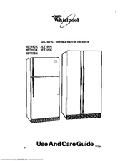 Whirlpool 3ET18DK Use And Care Manual