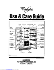 Whirlpool ED22RK Use & Care Manual
