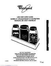 Whirlpool ED22ZRXDN00 Use And Care Manual