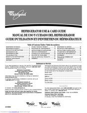 Whirlpool ED2FHEXSL Use & Care Manual