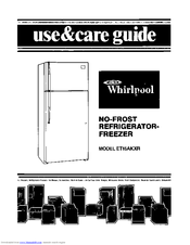 Whirlpool ET16AKXR Use & Care Manual