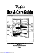 Whirlpool ET180K Use & Care Manual