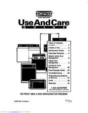 Roper Roper RS20AKXDN00 Use & Care Manual