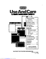 Roper Roper RT16DKXDN03 Use And Care Manual