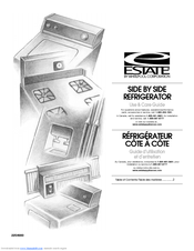 Whirlpool TS25AFXKQ00 Refrigerator Use & Care Manual