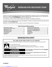 Whirlpool W10208839A User Instructions