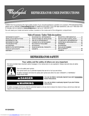 Whirlpool W10249205A User Instructions