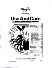 Whirlpool LSR9355DQ0 Use And Care Manual