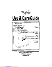 Whirlpool 6LA932OXTWO Use & Care Manual
