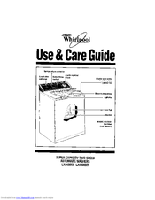 Whirlpool LA93ooxT Use & Care Manual
