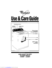 Whirlpool LA5500XT Use And Care Manual