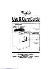 Whirlpool lA5330XT Use And Care Manual