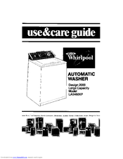 Whirlpool LA5460XP Use & Care Manual