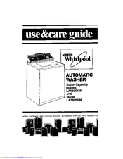 Whirlpool LA5800XM Use & Care Manual