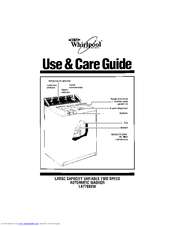Whirlpool LA7700XW Use And Care Manual