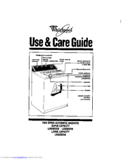 Whirlpool LA948OXW Use And Care Manual