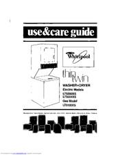 Whirlpool Thin Twin LT5000XS Use & Care Manual