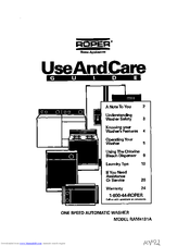 Whirlpool RAM4131A Use And Care Manual