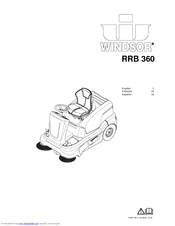 Windsor Sweeper RRB 360 Operator's Manual