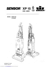 Windsor Senson SRXP15IA Parts List