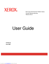 Xerox DOCUSP 50.XX User Manual