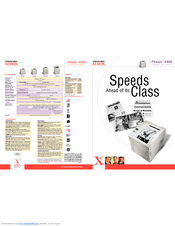 Xerox 4400DT - Phaser B/W Laser Printer Specification Sheet