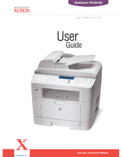 Xerox WorkCentre PE120 User Manual