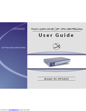 XiNCOM XC-DPG603 User Manual