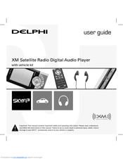 Delphi SA10224 - XM SKYFi 3 256 MB Radio Tuner User Manual
