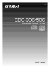 Yamaha CDC-906 Owner's Manual