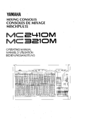 Yamaha MC2410M Operating Manual