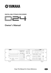 Yamaha D24 Owner's Manual
