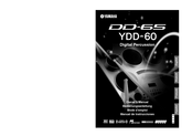 Yamaha YDD-60 Mode D'emploi