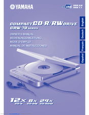 Yamaha CRW-70 Owner's Manual