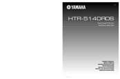 Yamaha HTR-5140RDS Owner's Manual