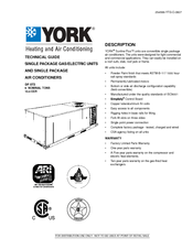 York DF 072 Technical Manual