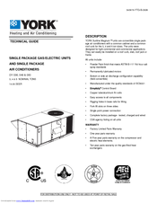 York DY 060 Technical Manual