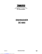 Zanussi Electrolux DE 6850 Instruction Book