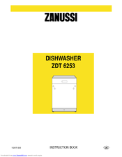 Zanussi ZDT 6253 Instruction Book