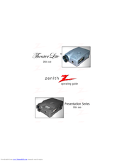 Zenith DSV-110 Operating Manual