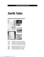 Zenith 21620 Installation And Operating Instructions Manual