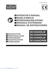 Zenoah BC3500DLM Operator's Manual