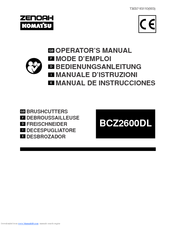 Zenoah BCZ2600DL Operator's Manual