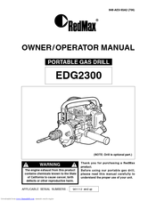 Zenoah EDG2300 Owner's/Operator's Manual
