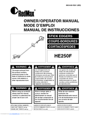 Zenoah HE250F Owner's Manual