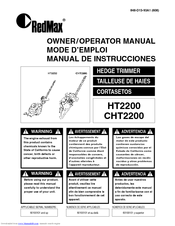 Zenoah CHT2200 Manual
